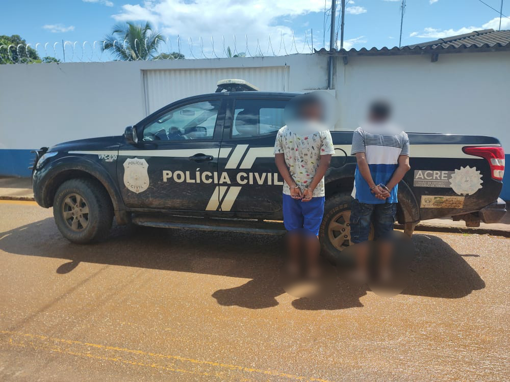Polícia Civil prende duas pessoas no Bujari acusadas de tortura 